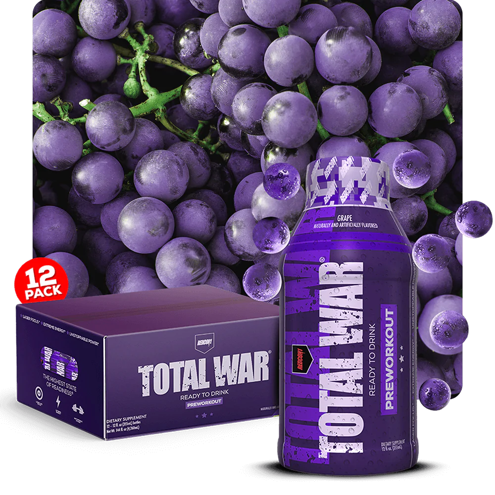 TOTAL WAR READY TO DRINK PREWORKOUT (12 SERVINGS)