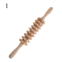 Useful Sports Full Body Muscle Massager Wood Roller Stick Trigger Point Recovery Tool Deep Relax Gear Massage Wood Roller Stick