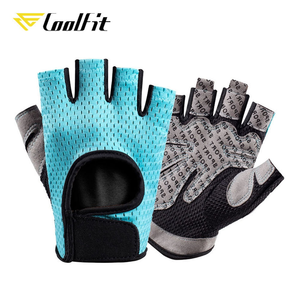 CoolFit Breathable Fitness Gloves Silicone