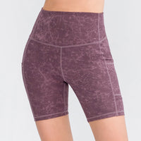 Yoga Shorts with Pocket Running Tights Short