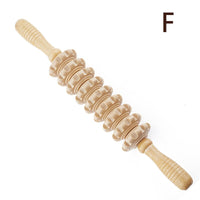 Useful Sports Full Body Muscle Massager Wood Roller Stick Trigger Point Recovery Tool Deep Relax Gear Massage Wood Roller Stick