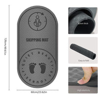 Anti-noise Jump Rope Mat Exercise Shock Absorption Yoga Mat