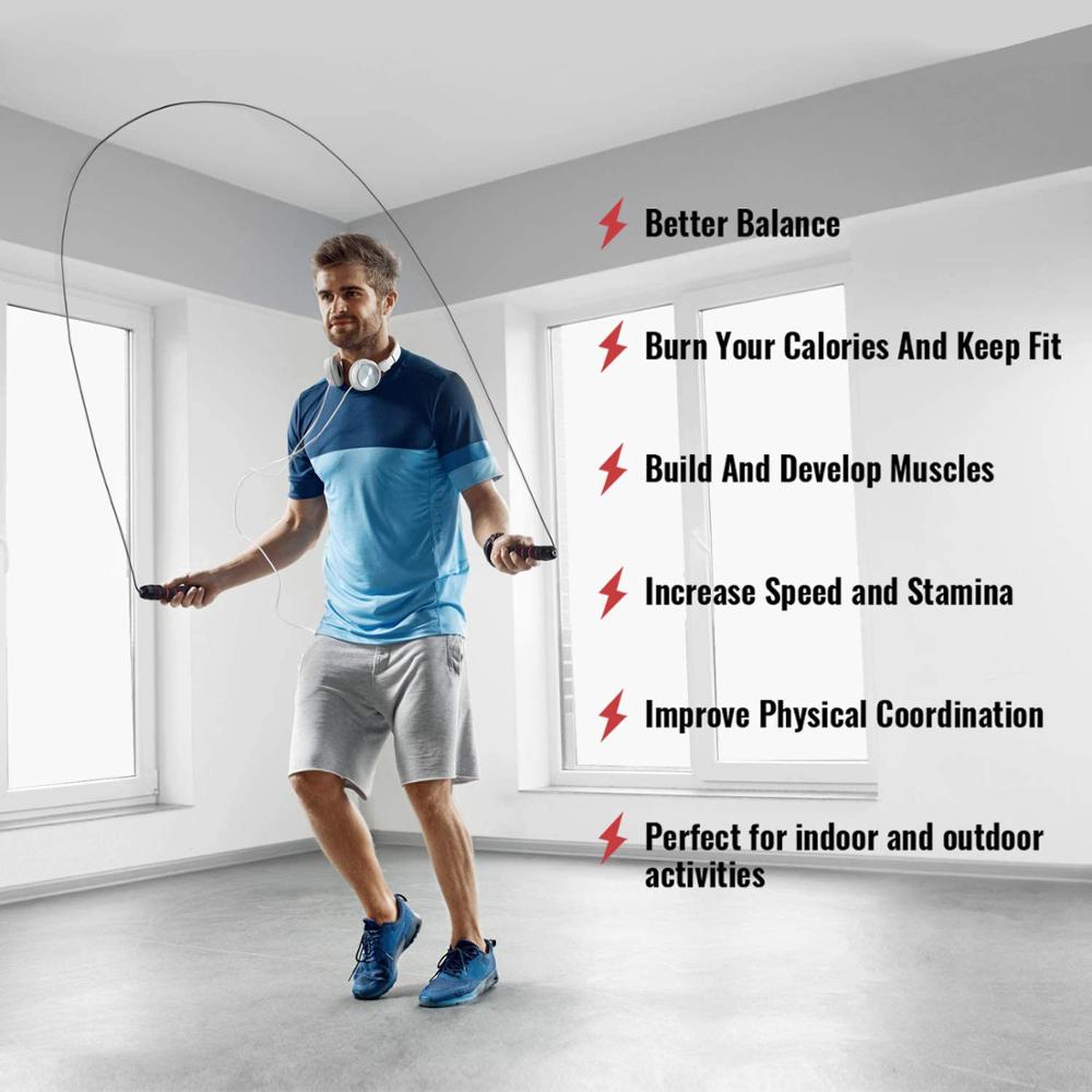 Speed Jumping Rope Steel Wire Durable
