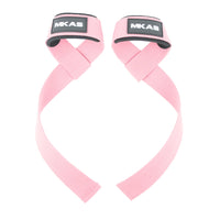 MKAS Weight lifting Wrist Straps Fitness Bodybuilding Training Gym lifting straps with Non Slip Flex Gel Grip