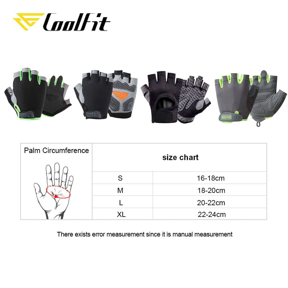 CoolFit Breathable Fitness Gloves Silicone