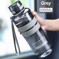 1L 1.5L 2L Fitness Sports Water Bottle Large Capacity
