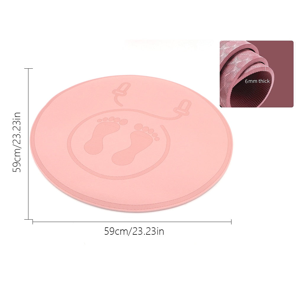 Anti-noise Jump Rope Mat Exercise Shock Absorption Yoga Mat