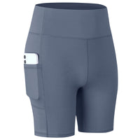 Yoga Shorts with Pocket Running Tights Short
