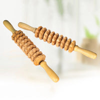 Useful Sports Full Body Muscle Massager Wood Roller Stick Trigger Point Recovery Tool Deep Relax Gear Massage Wood Roller Stick