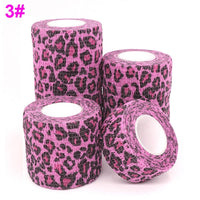 1 Pcs Printed Sports Knee Protector 4.8m Medical Therapy Elastic Bandage