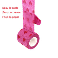 1 Pcs Printed Sports Knee Protector 4.8m Medical Therapy Elastic Bandage