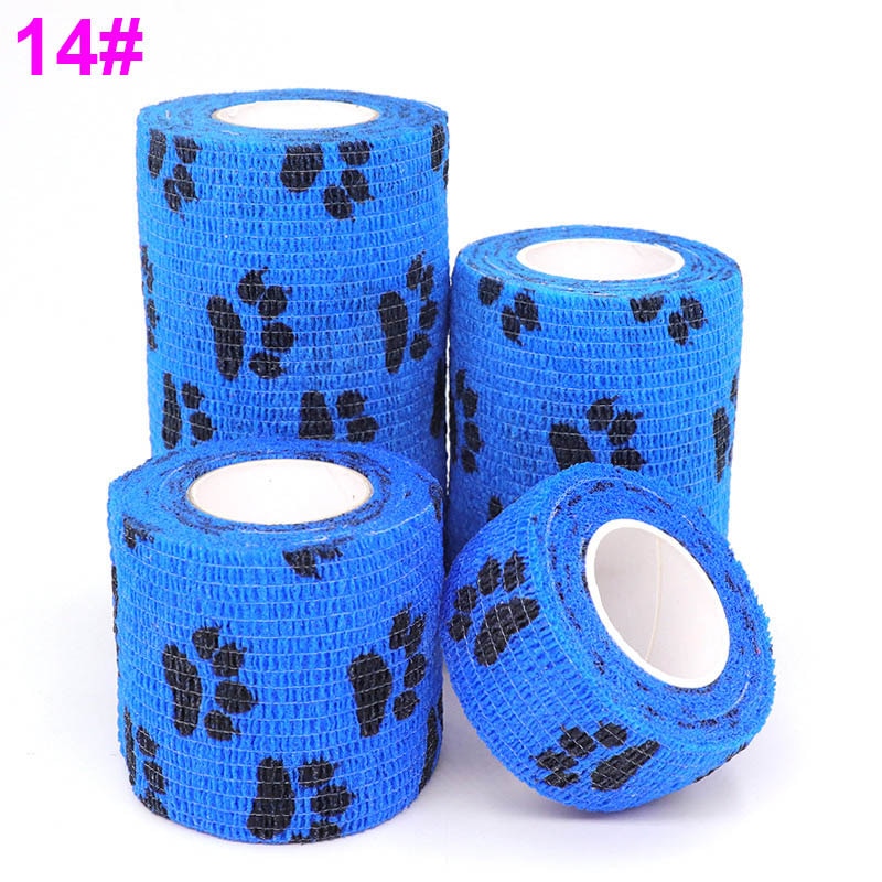 1 Pcs Printed Sports Knee Protector 4.8m Medical Therapy Elastic Bandage