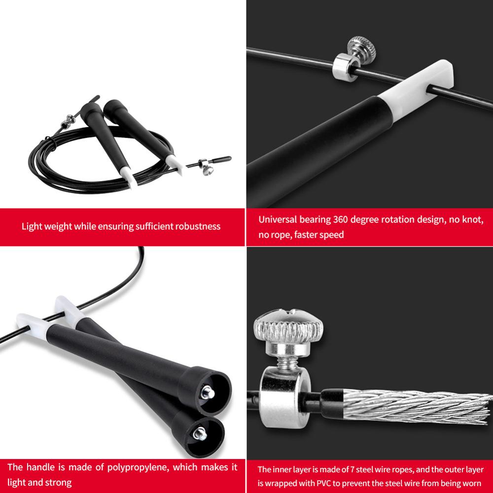 Speed Jumping Rope Steel Wire Durable