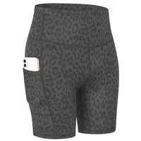 Yoga Shorts with Pocket Running Tights Short