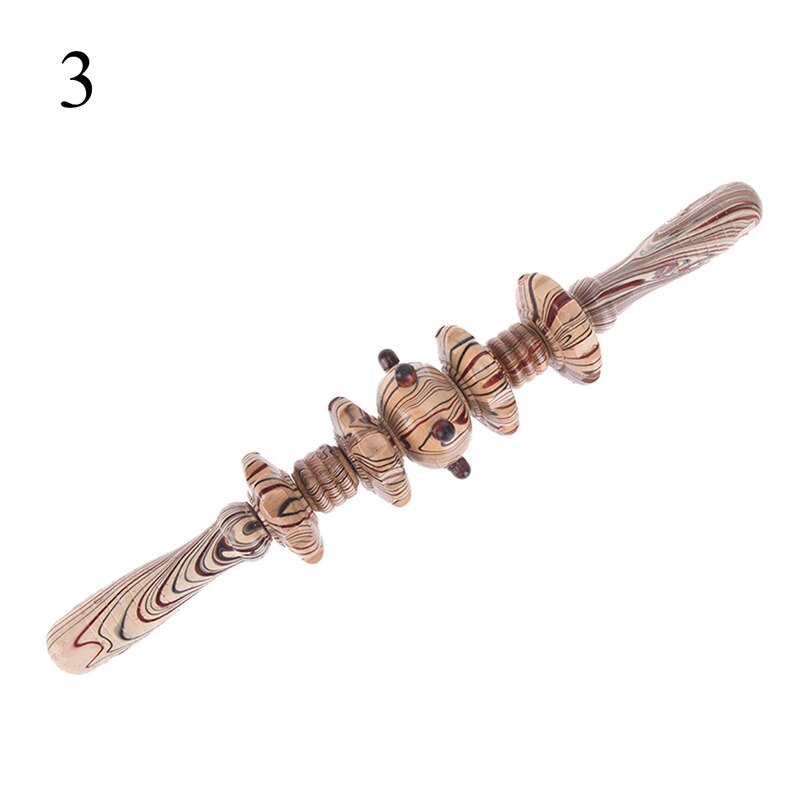 Useful Sports Full Body Muscle Massager Wood Roller Stick Trigger Point Recovery Tool Deep Relax Gear Massage Wood Roller Stick
