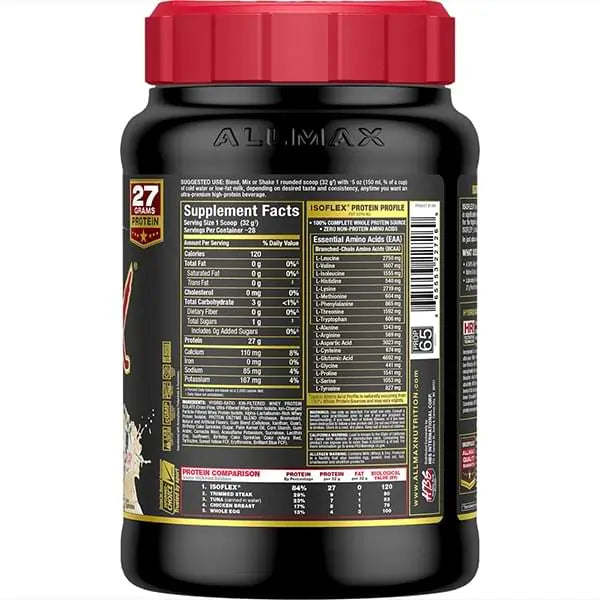Isoflex: Whey Protein Isolate Powder