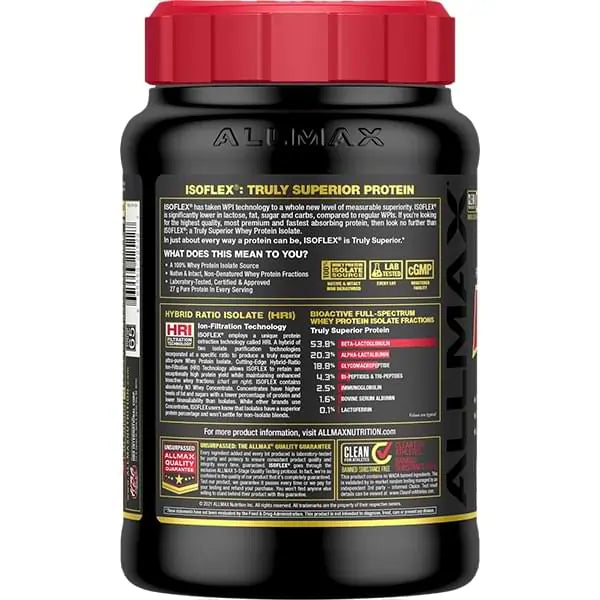 Isoflex: Whey Protein Isolate Powder