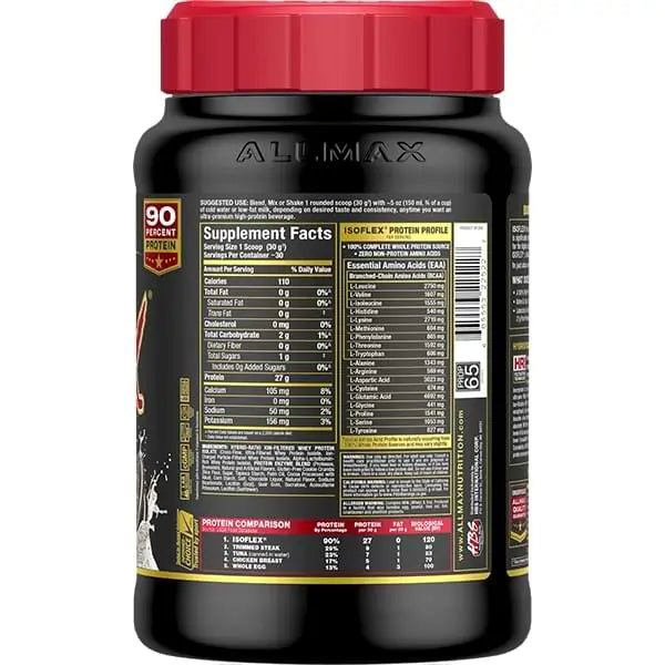 Isoflex: Whey Protein Isolate Powder