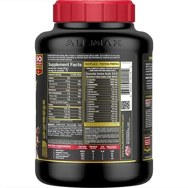 Isoflex: Whey Protein Isolate Powder