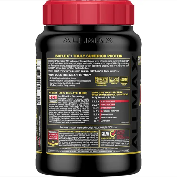 Isoflex: Whey Protein Isolate Powder