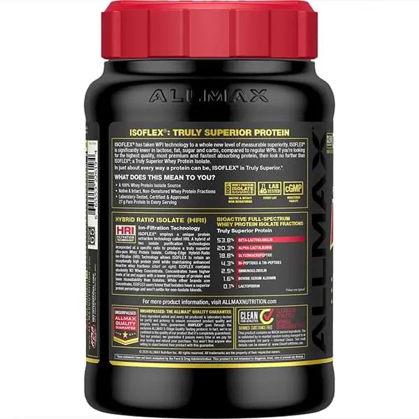 Isoflex: Whey Protein Isolate Powder
