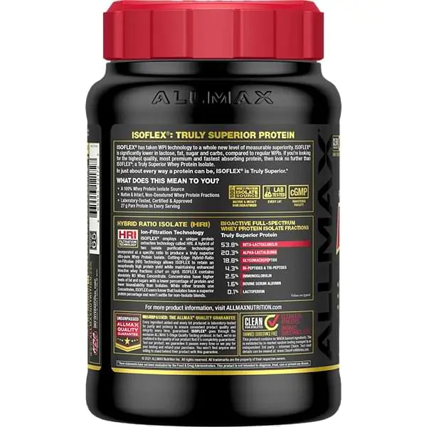 Isoflex: Whey Protein Isolate Powder
