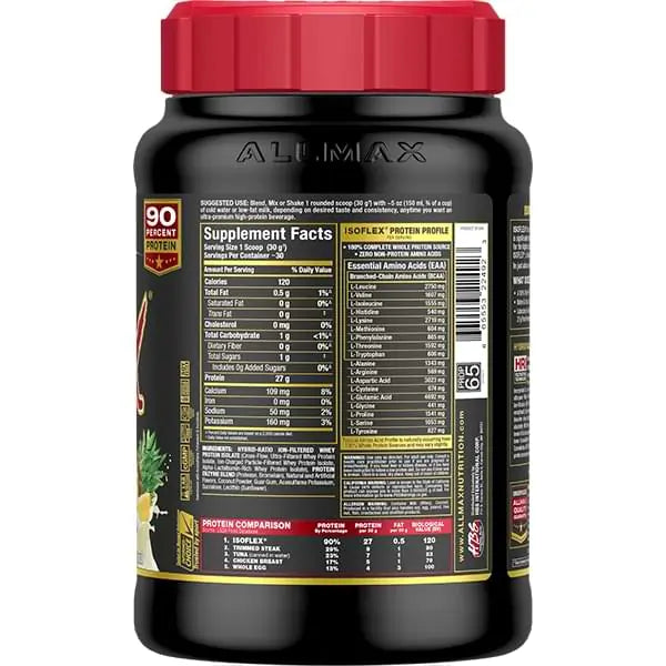 Isoflex: Whey Protein Isolate Powder