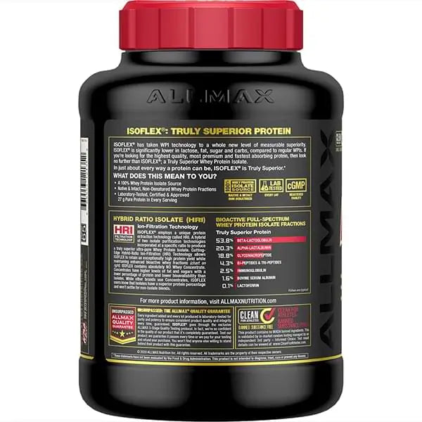 Isoflex: Whey Protein Isolate Powder