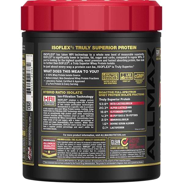 Isoflex: Whey Protein Isolate Powder