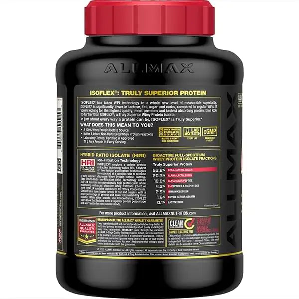 Isoflex: Whey Protein Isolate Powder