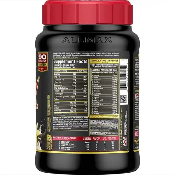 Isoflex: Whey Protein Isolate Powder