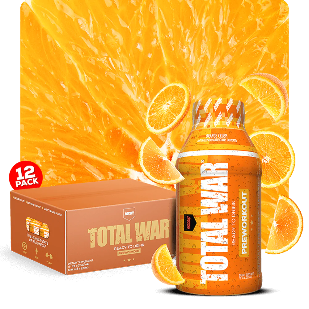 TOTAL WAR READY TO DRINK PREWORKOUT (12 SERVINGS)