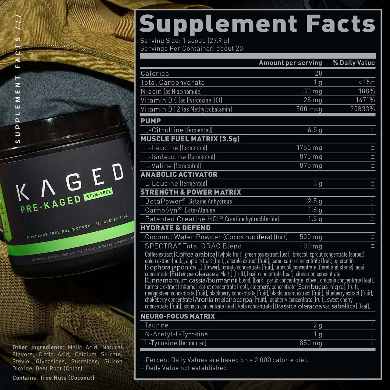 Pre-Kaged® Stim Free