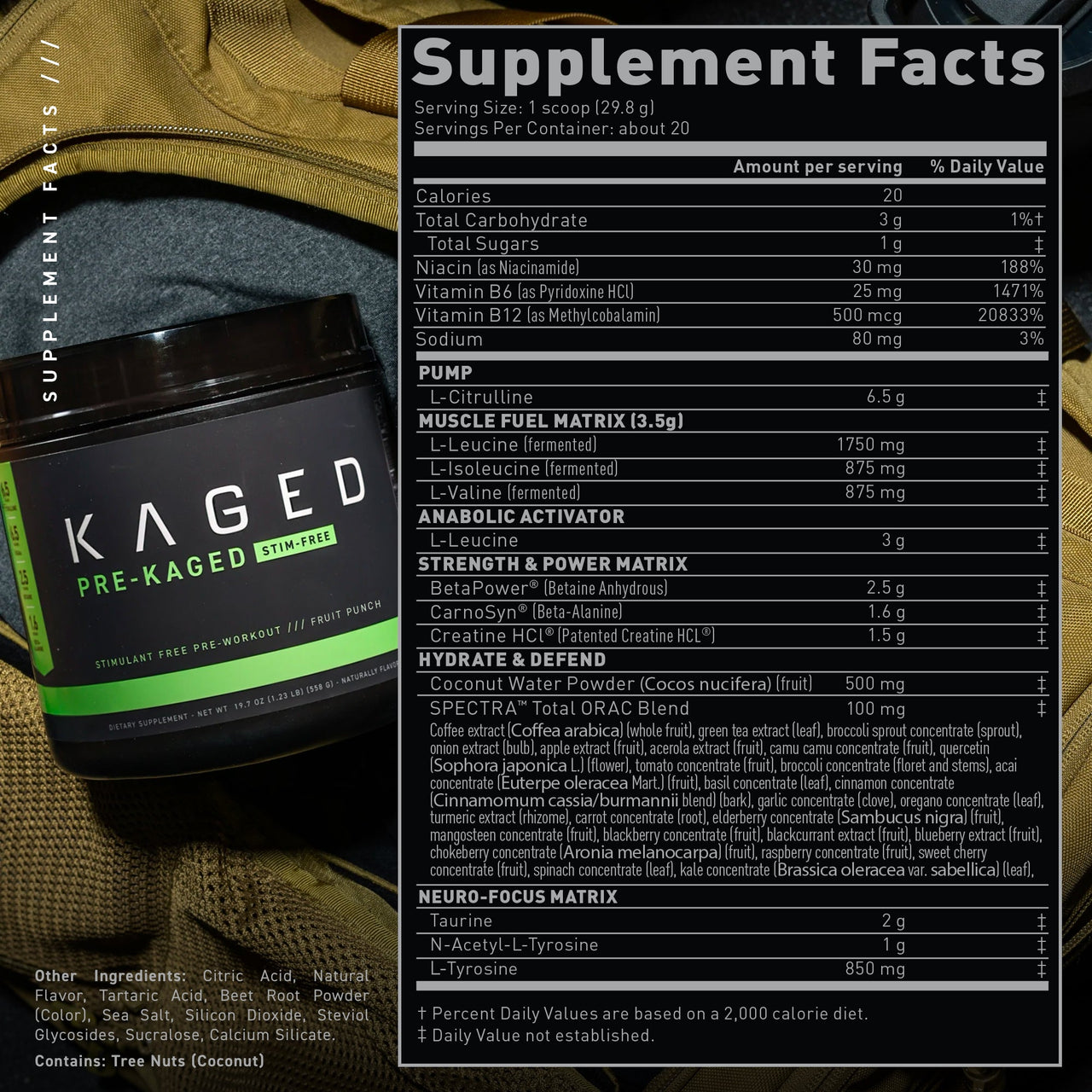 Pre-Kaged® Stim Free
