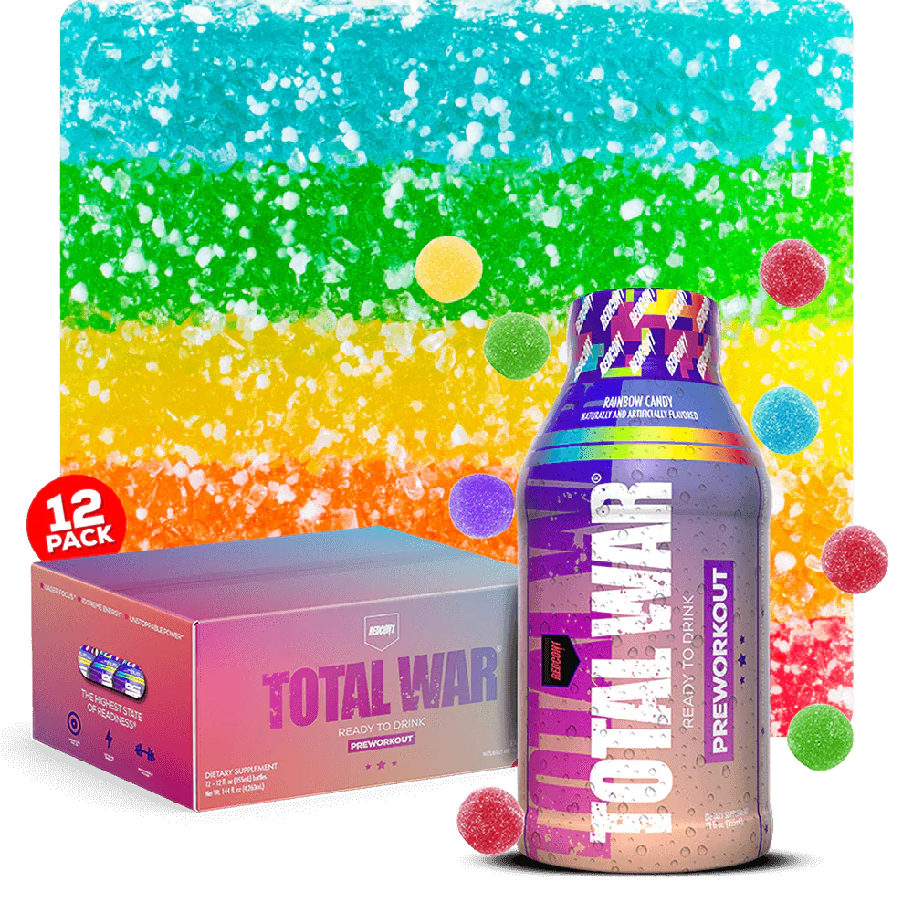 TOTAL WAR READY TO DRINK PREWORKOUT (12 SERVINGS)