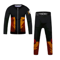 Kids Rashguard Jiu Jitsu T-shirt+Pant Suit MMA