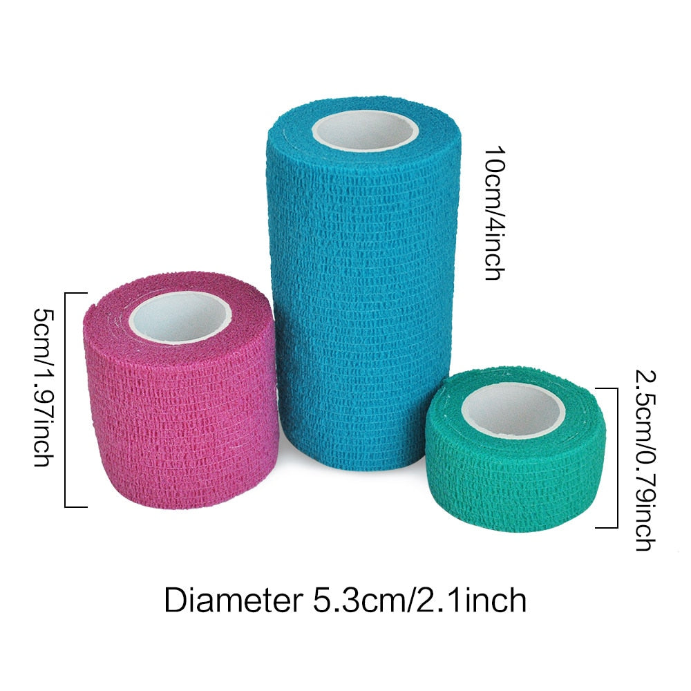 1Roll 2.5/5/10cm*4.5m Gauze Medical Bandage