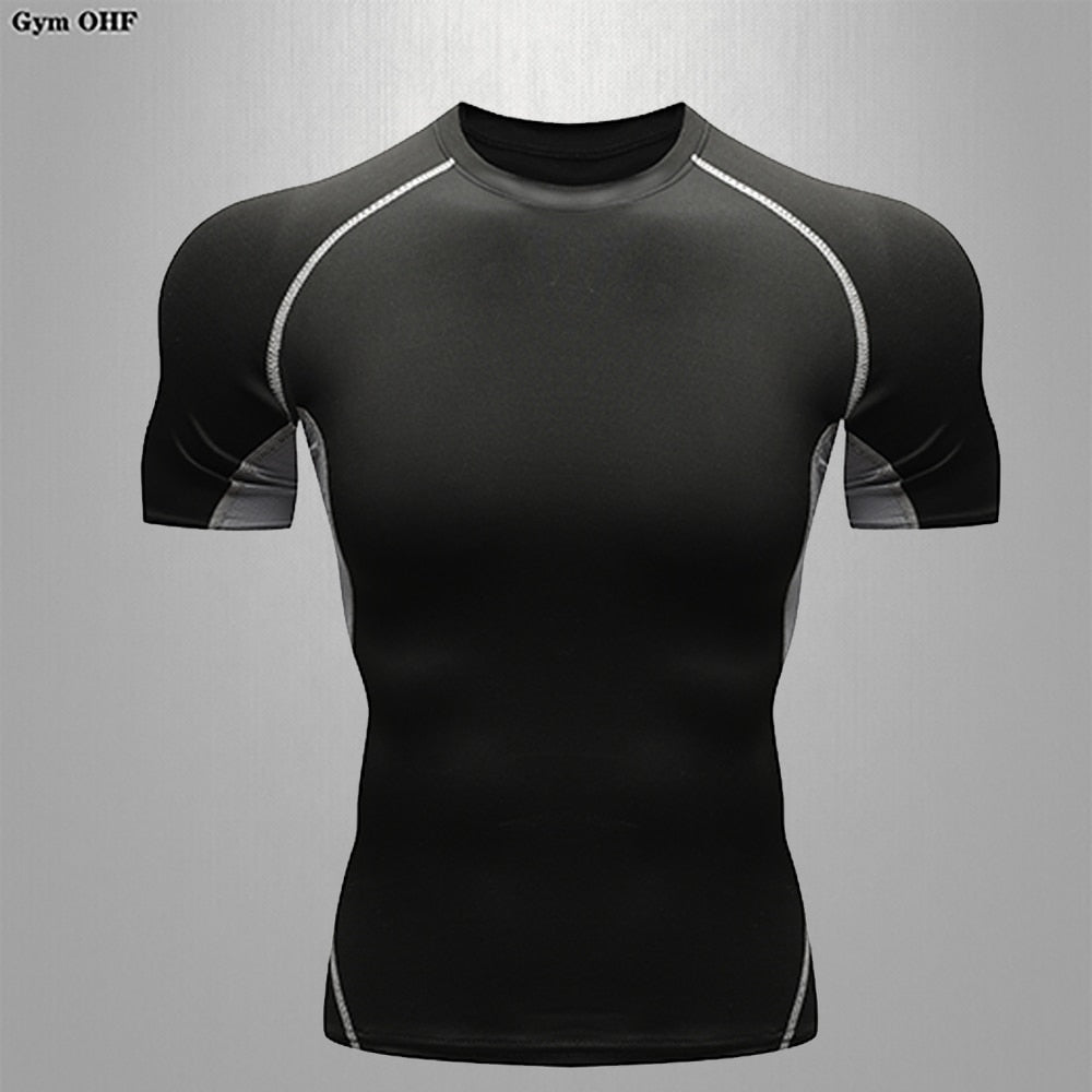 Kids Compression Shirt Boys Sport Training T shirt And Shorts