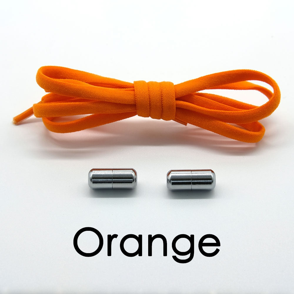 1 Pair Elastic Shoe Laces Semicircle No Tie