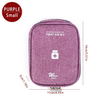 Home Family First Aid Kit Bag Large Capacity Medicine Organizer Box Storage Bag Travel Survival Emergency Empty Portable