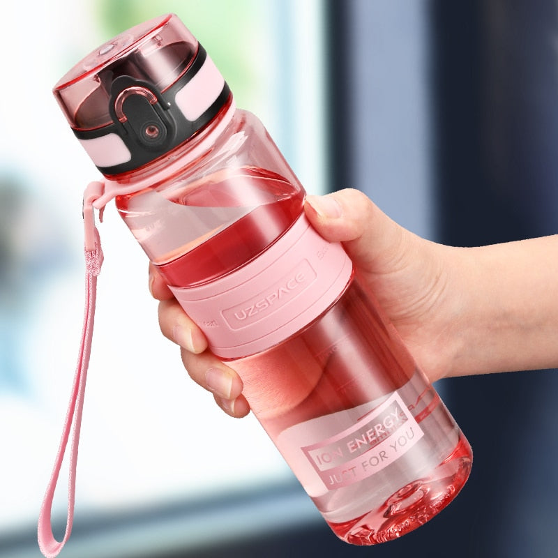 1L 1.5L 2L Fitness Sports Water Bottle Large Capacity