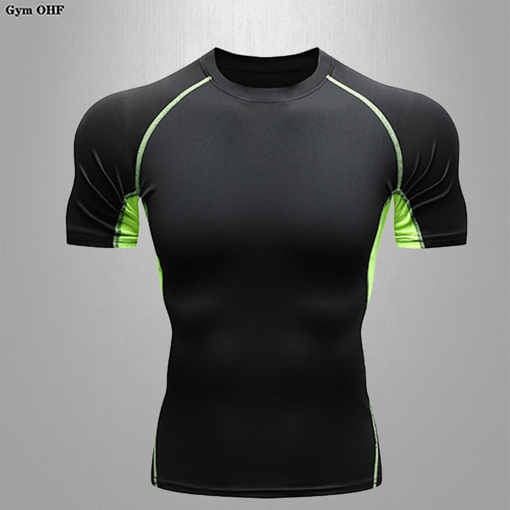 Kids Compression Shirt Boys Sport Training T shirt And Shorts