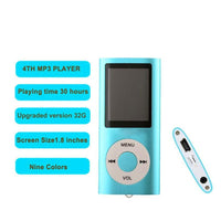 1.8-inch Mp3 Player Portable Stereo Music Playing Sports Walkman with Fm Radio Video Ebook Rechargeable Battery For Windows Mac