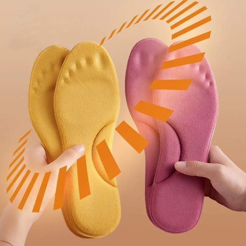 Self Heated Thermal Insoles for Feet Warm