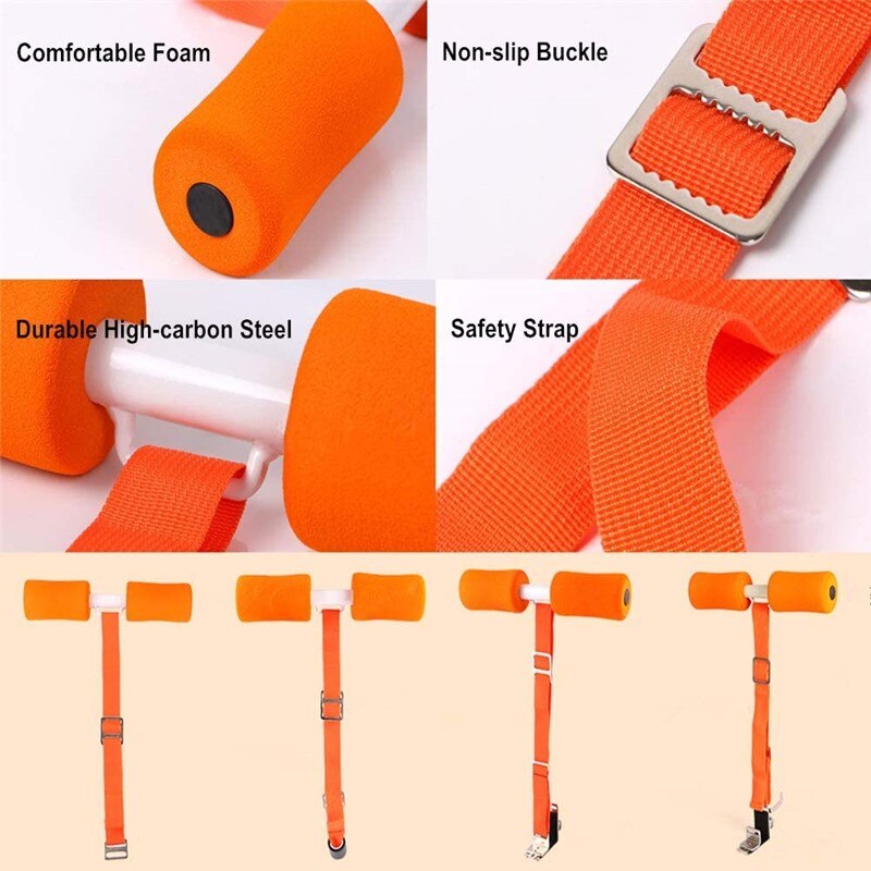 Sit Up Assistant Abdominal Core Workout Adjustable Bed Door Sit-Ups