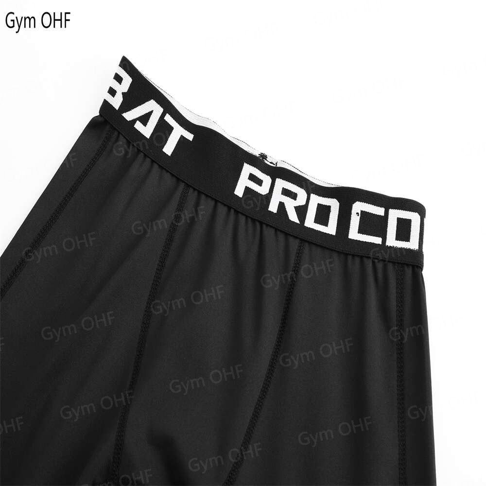 Kids Compression Shirt Boys Sport Training T shirt And Shorts