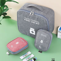 Home Family First Aid Kit Bag Large Capacity Medicine Organizer Box Storage Bag Travel Survival Emergency Empty Portable