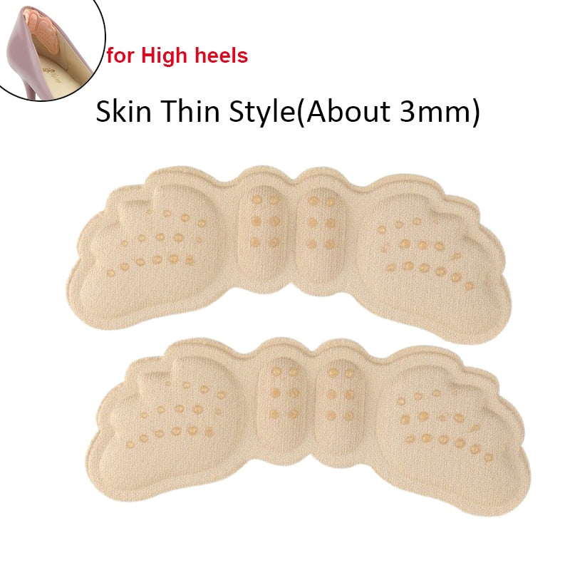 2pcs Shoe Heel Insoles Foot Heel Pad