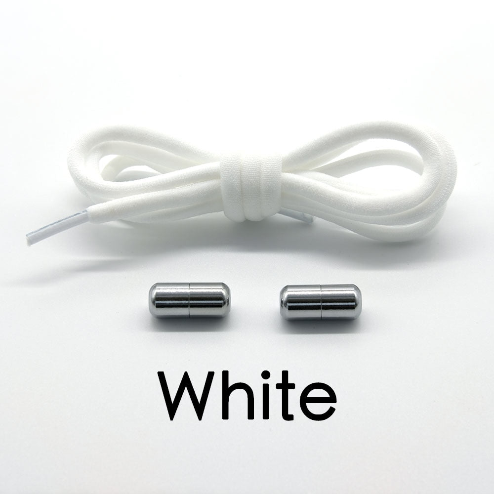 1 Pair Elastic Shoe Laces Semicircle No Tie
