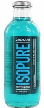 ISOPURE ZERO CARB BLUE RASPBERRY 20OZ